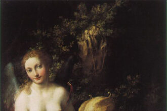 Venus y cupido. Correggio