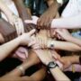 Voluntariado. Manos. Colaborar
