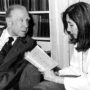 Jorge Luis Borges con Maria Kodama