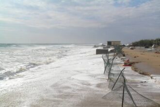 Extremo sur de la Playa de s’Abanell