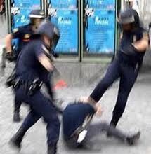 Policia en Valencia