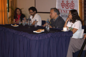 izq a der Gabriela Rivas, Marcel Rasquin, Alejandro Bellame y Lourdes Elizarrara