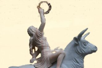 Monumento al Rapto de Europa, Torremolinos (Málaga). Foto del autor.