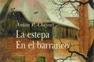 La estepa. En el barranco
