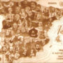 Mapa del caciquismo (portada del libro de Costa en edición francesa)