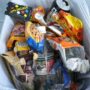 comida en la basura