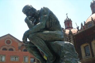 El pensador, de Rodin