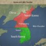 mapa corea