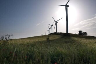 Molinos de viento. Energías renovables