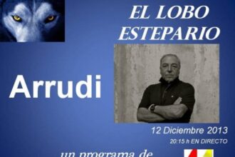Arrudi en El Lobo Estepario, programa TV de Raúl Tristán