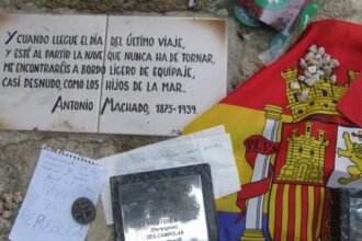Antonio Machado, tumba