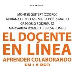 El docente en línea, de Montse Guitert Catasú