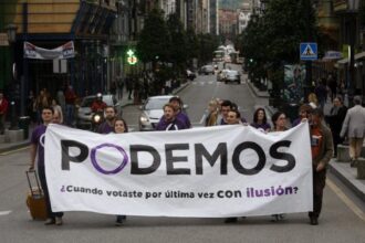 podemos pancarta