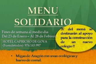 Menú Solidario Fuendetodos