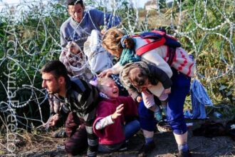 Refugiados sirios Idomeni Grecia Macedonia 2