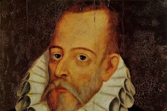 Juan de Jauregui.Retrato de Miguel de Cervantes