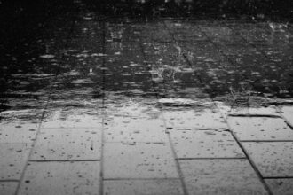 lluvia adoquines
